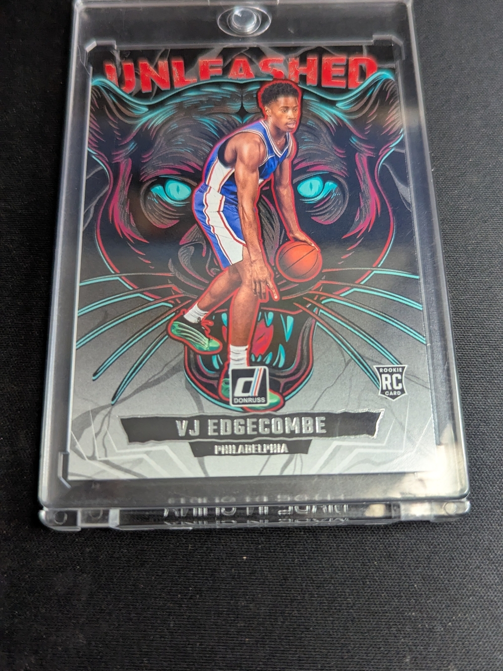 2025-26 Panini Donruss Unleashed VJ Edgecombe #20